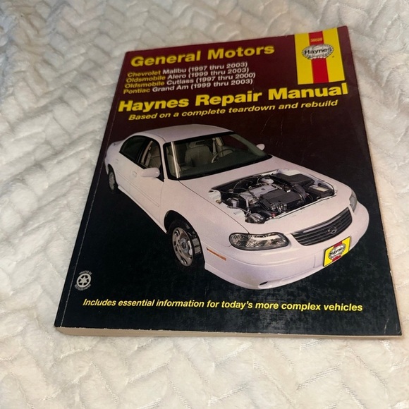 Haynes Repair Manual General Motors Chevrolet Oldsmobile Pontiac 38026 - Picture 1 of 3